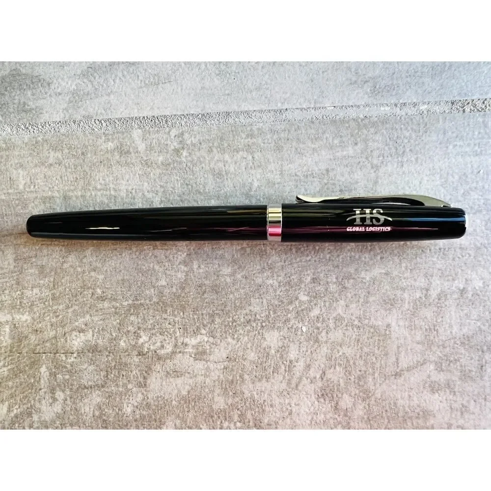 Set of 50 Lot Luxury Executive Beryl Rollerball Pens Black European Style Brass
